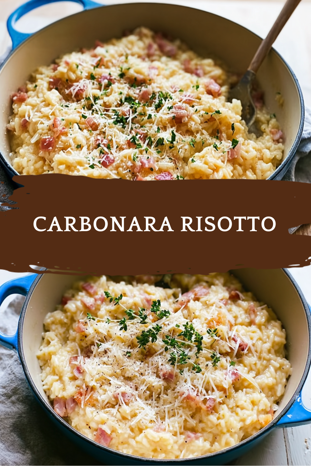 Carbonara Risotto