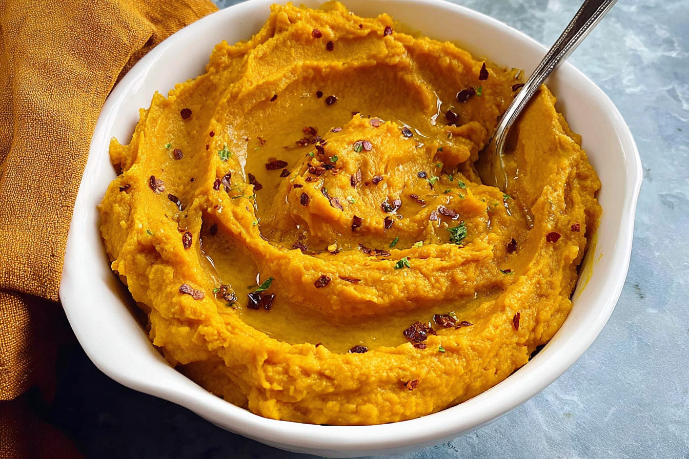 Chipotle Mashed Sweet Potatoes