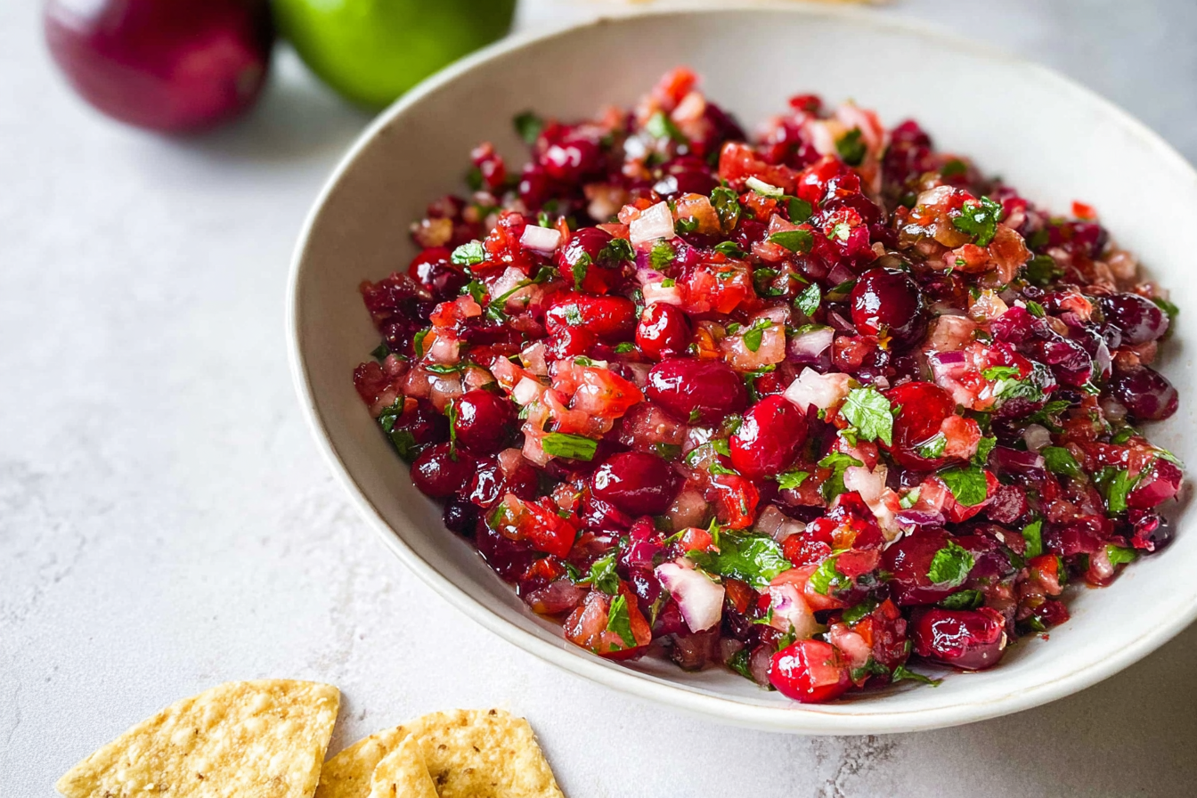 Fresh Cranberry Salsa