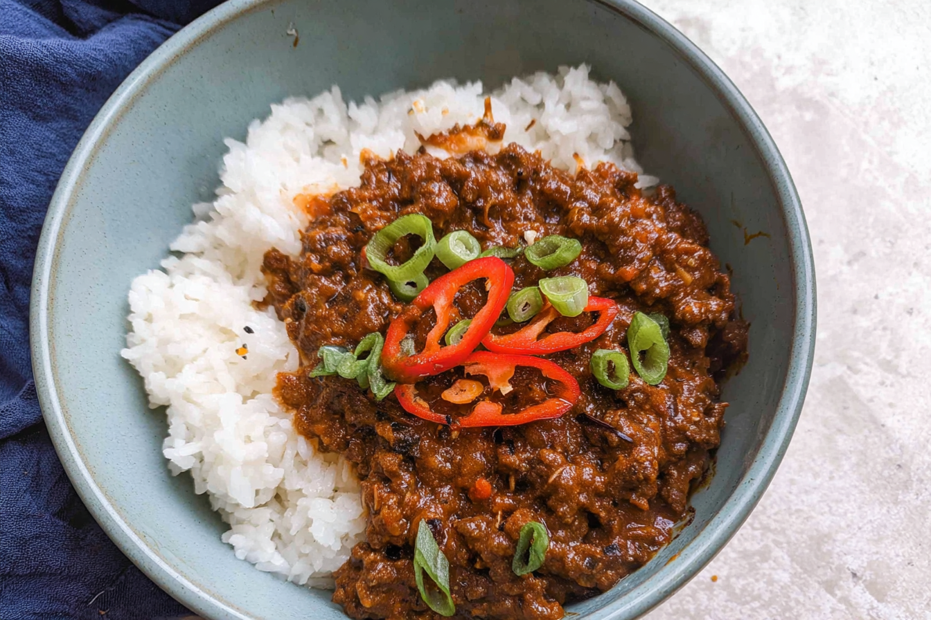 Gochujang Ground Beef Bowls