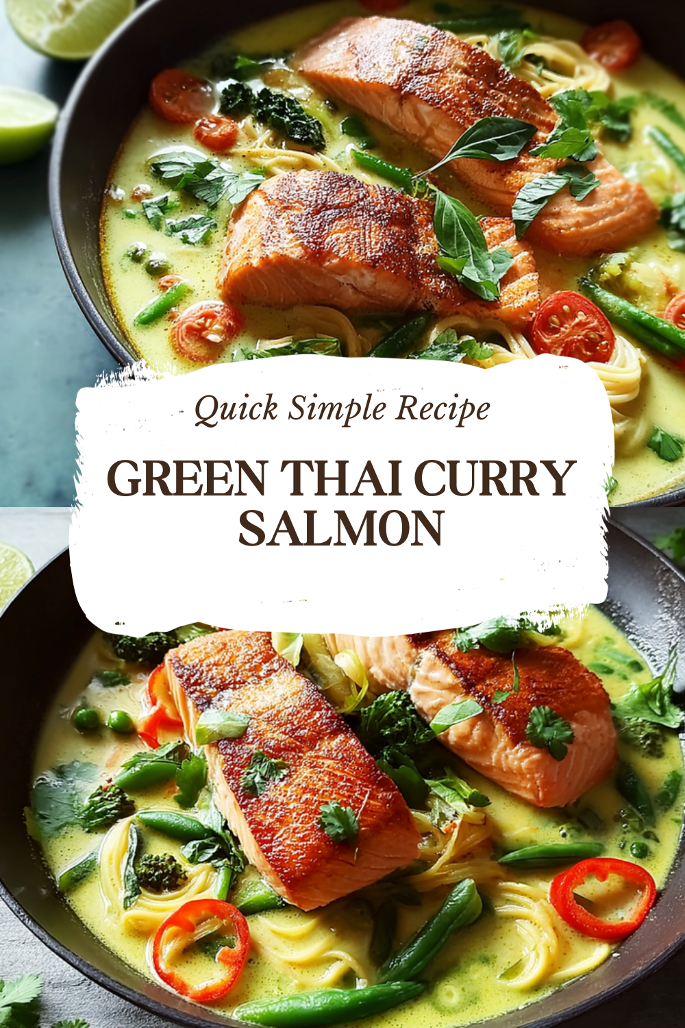 Green Thai Curry Salmon
