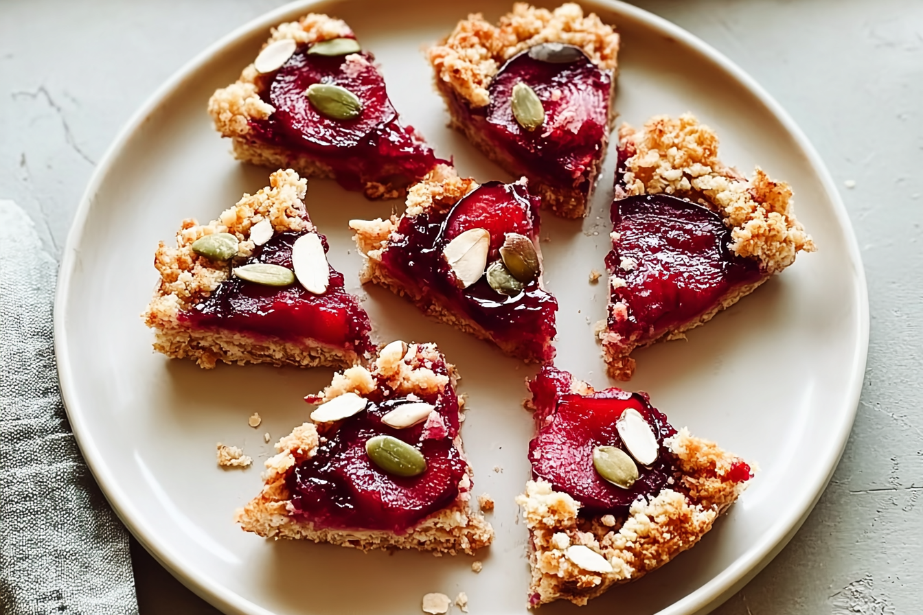 Healthy Plum Slice