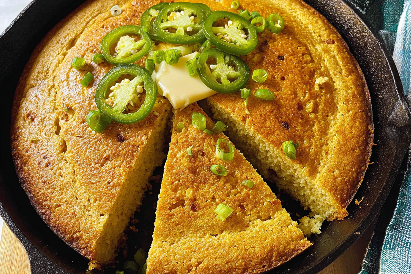 Jalapeno Skillet Cornbread