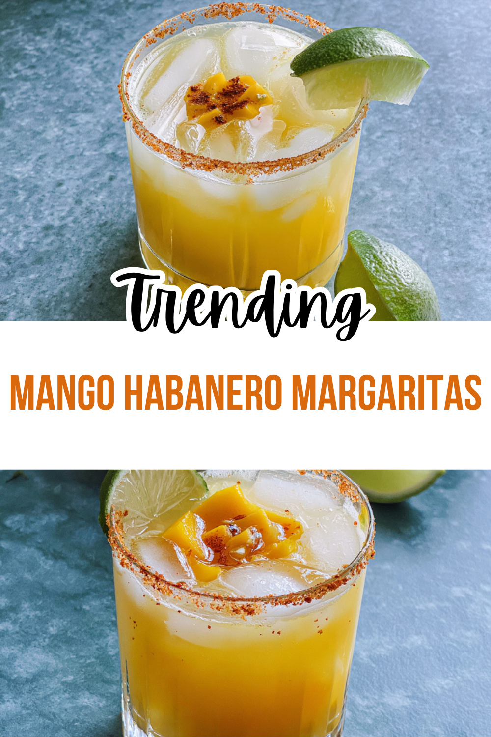 Mango Habanero Margaritas