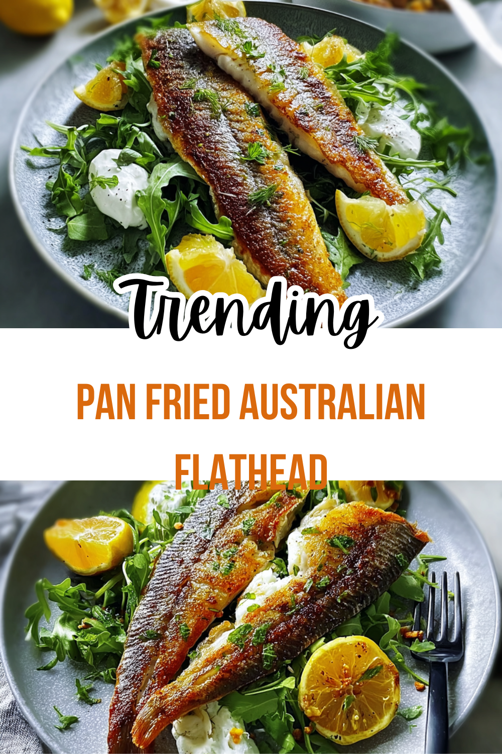 Pan Fried Australian Flathead