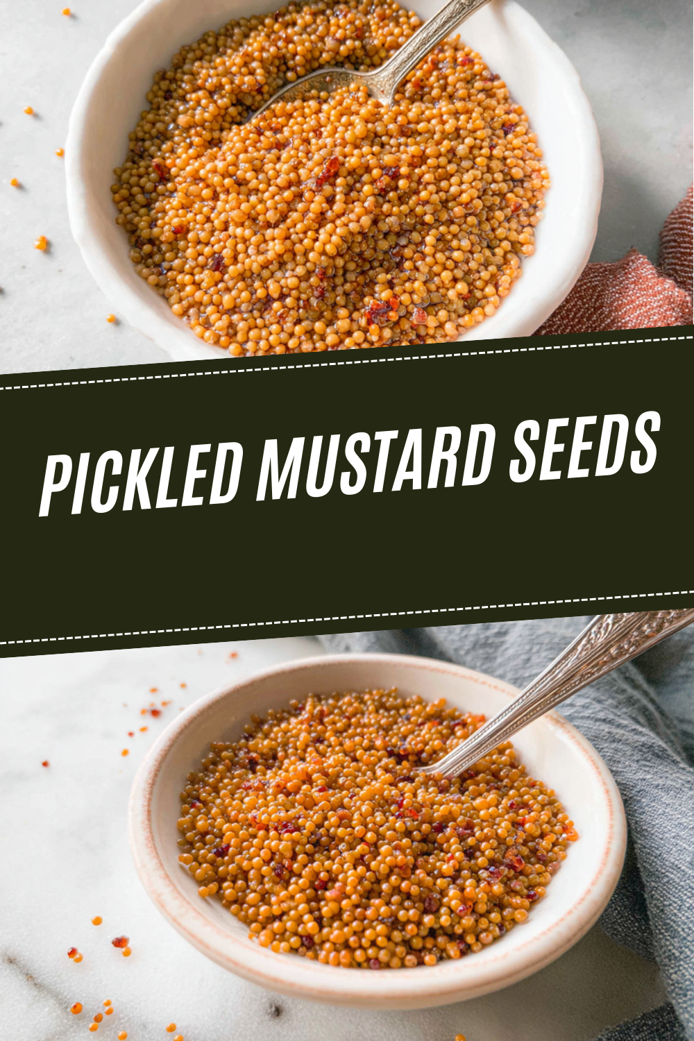 Pickled Mustard Seeds