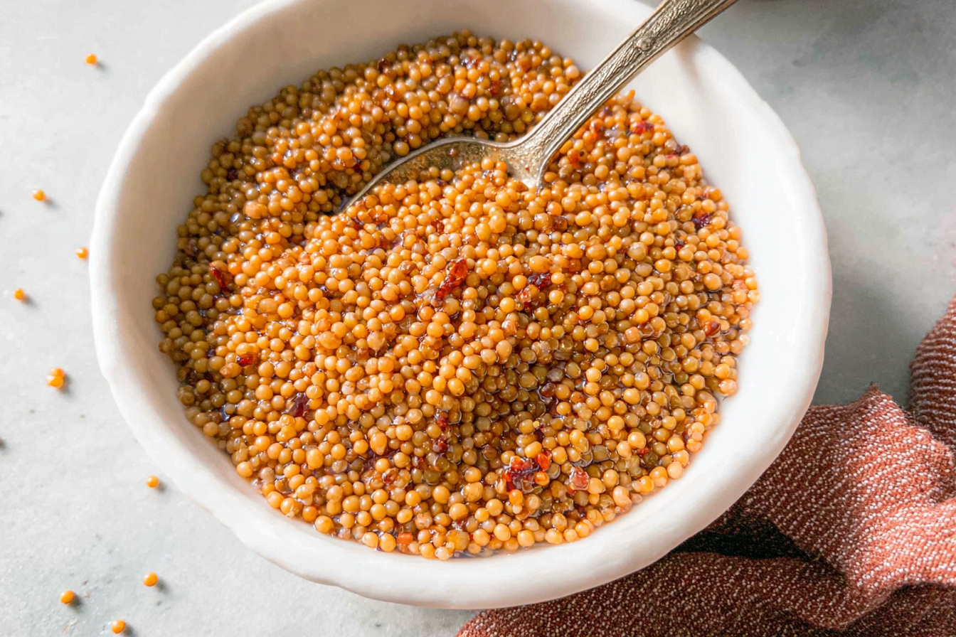 Pickled Mustard Seeds