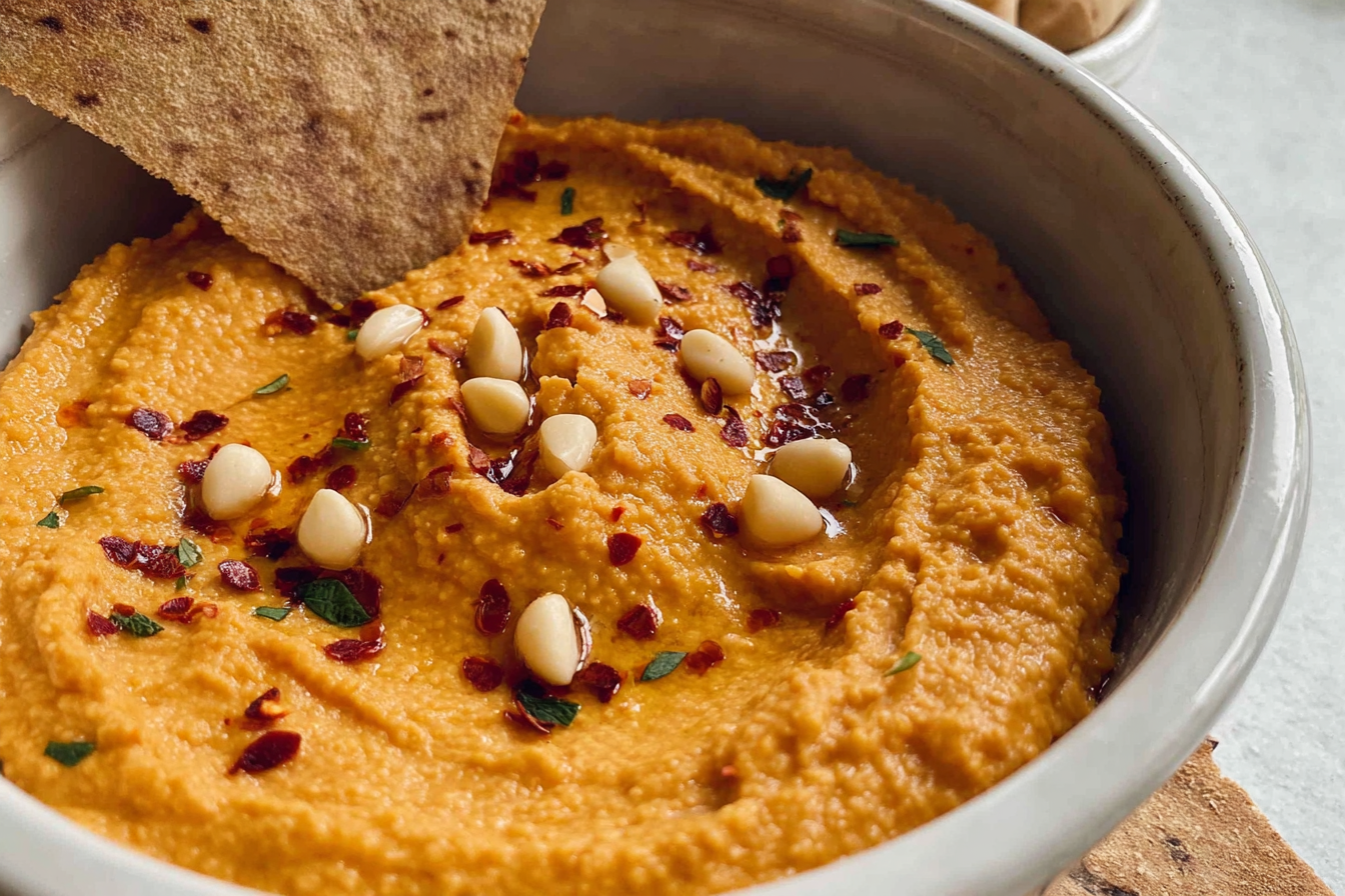 Roasted Red Pepper Hummus
