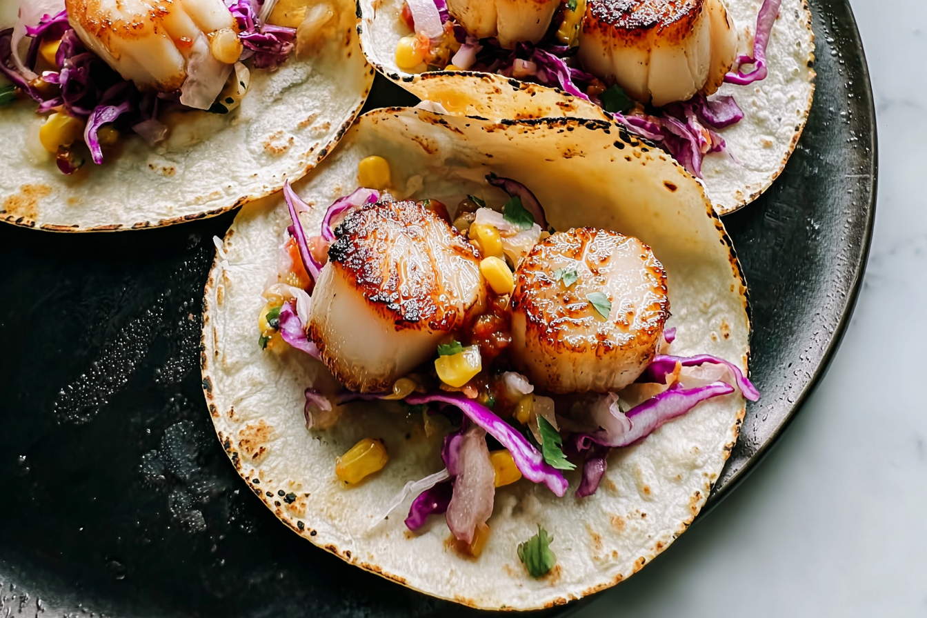 Scallop Tacos