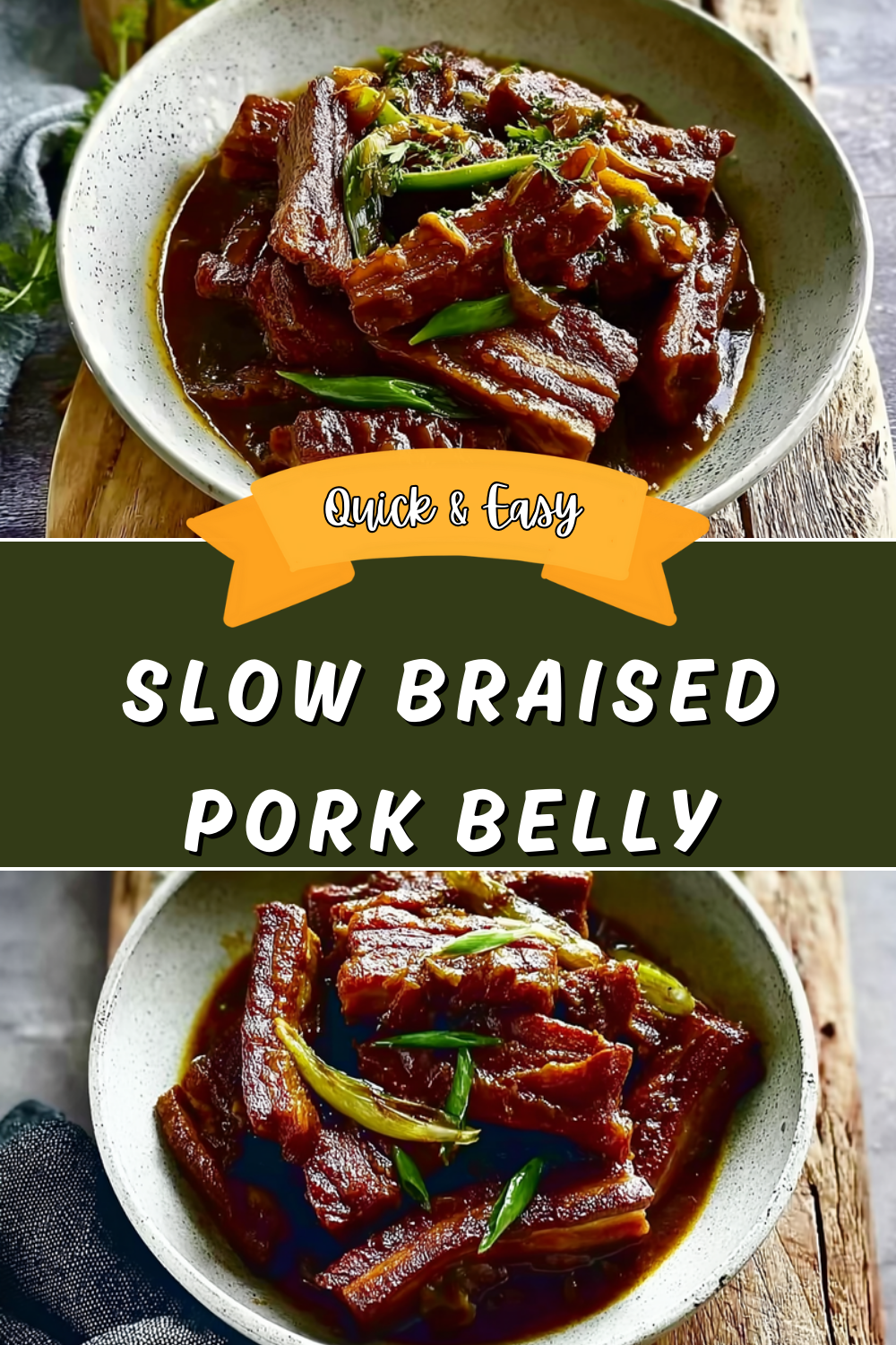 Slow Braised Pork Belly