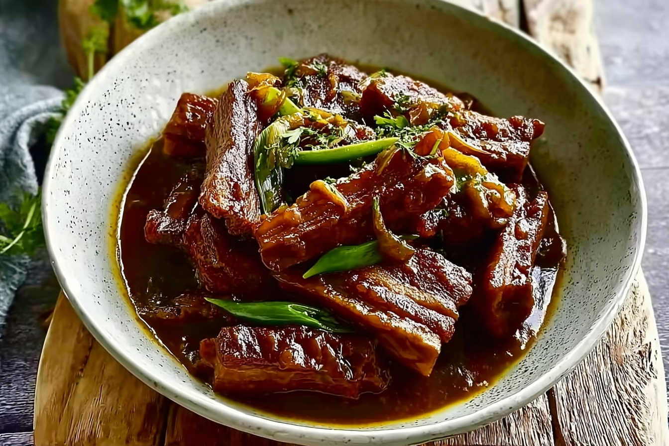 Slow Braised Pork Belly