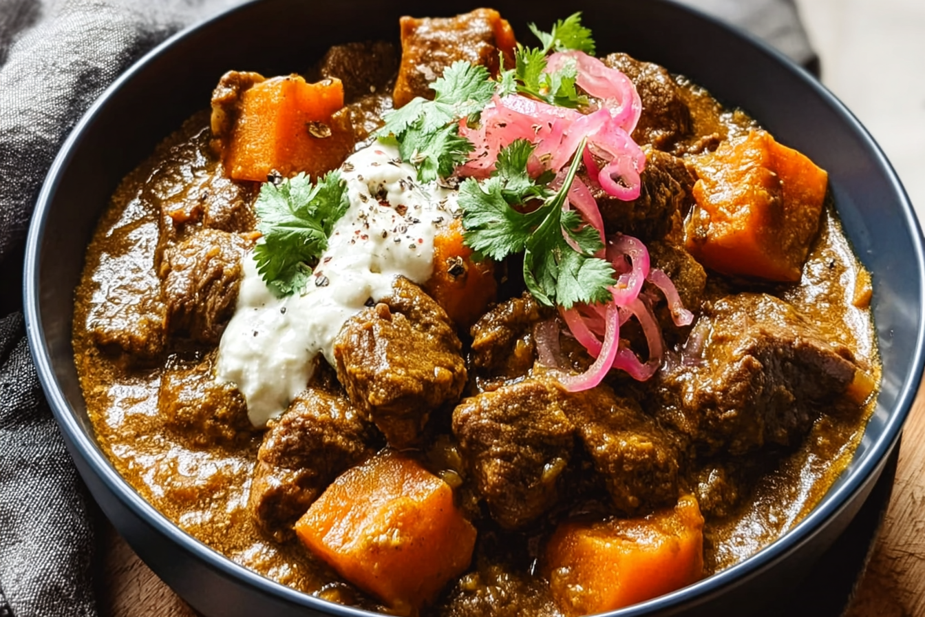 Slow Cook Beef And Vegetable Korma