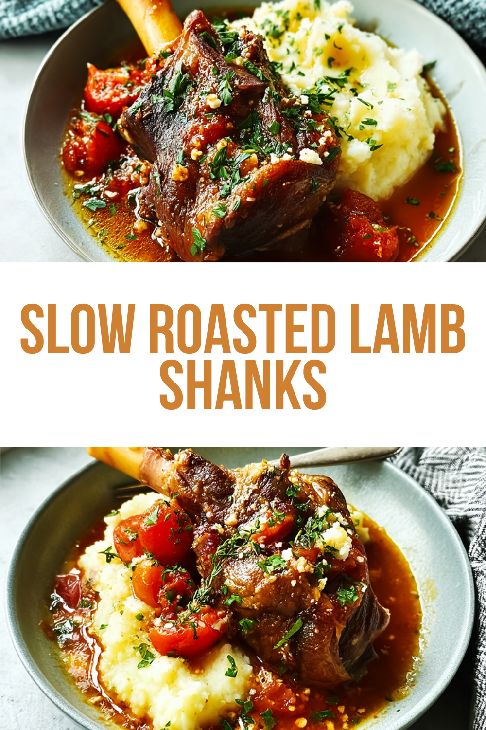Slow Roasted Lamb Shanks