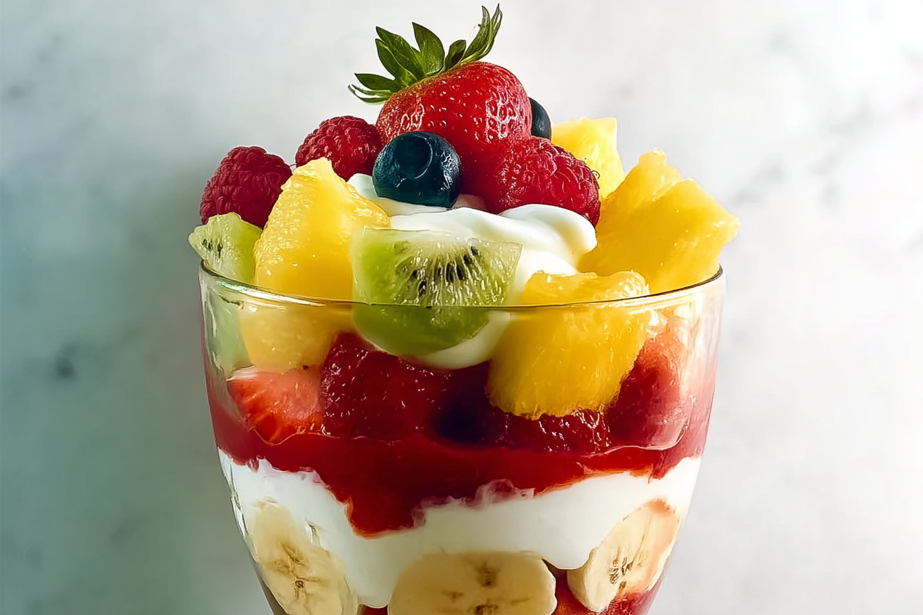 Summer Fruit Trifle