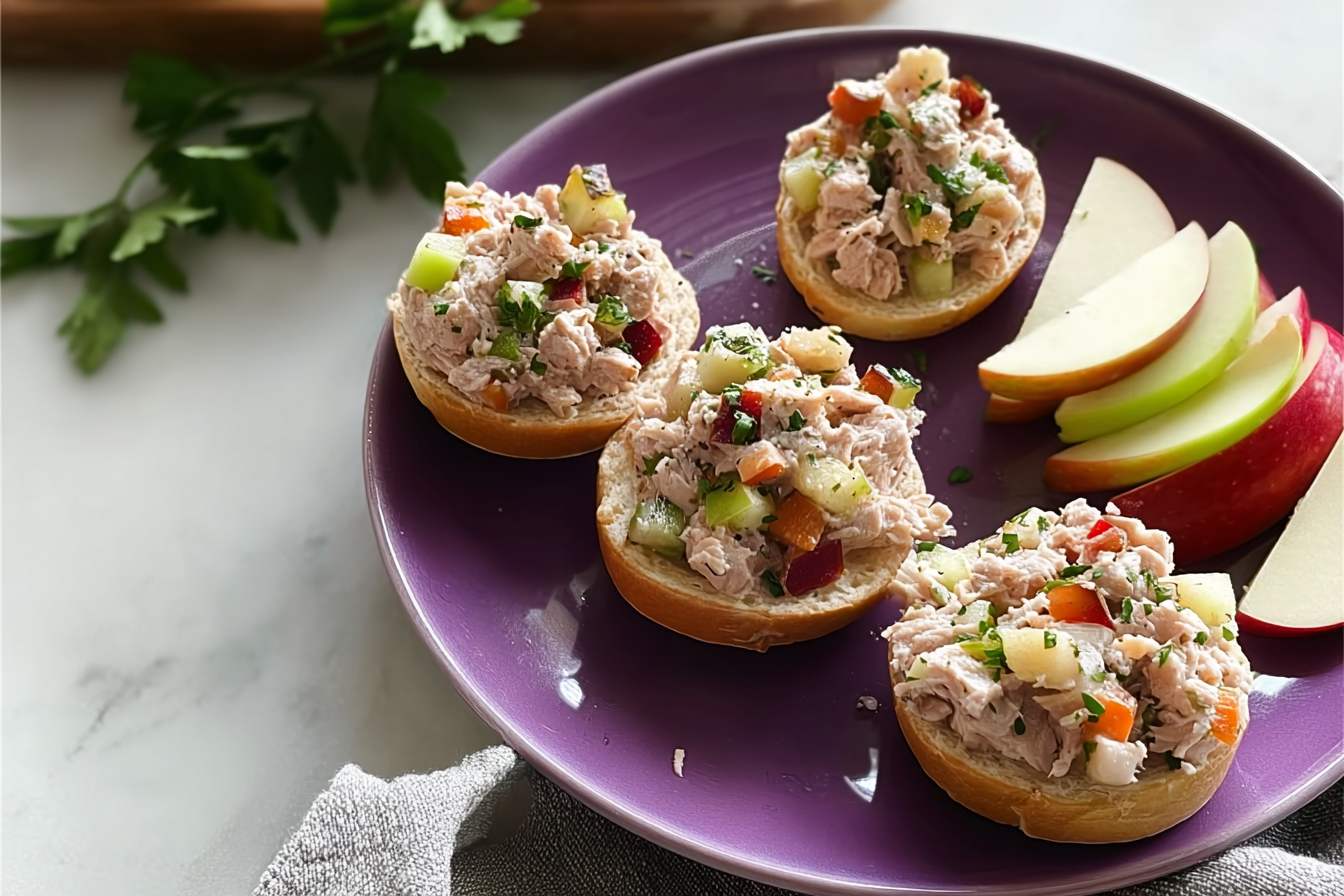 Tuna Apple Bites