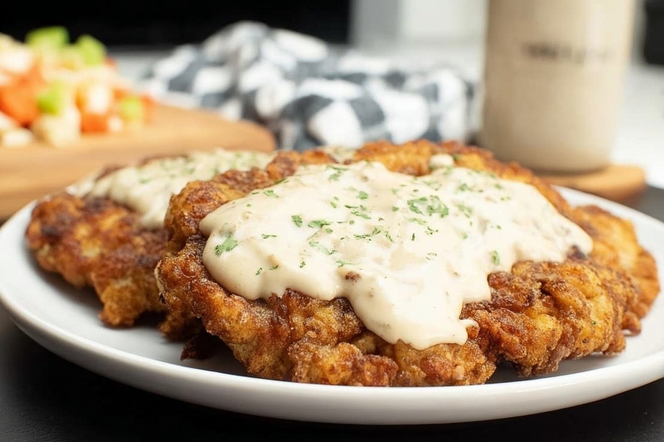 Air Fryer Chicken Fried Steak