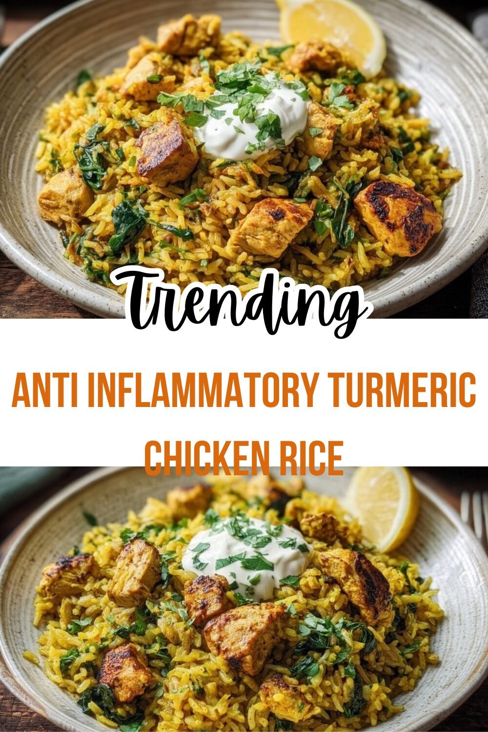 Anti Inflammatory Turmeric Chicken Rice
