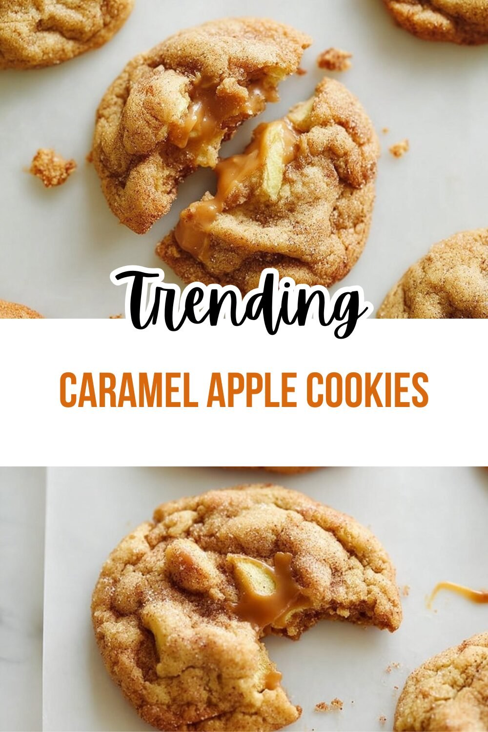 Caramel Apple Cookies