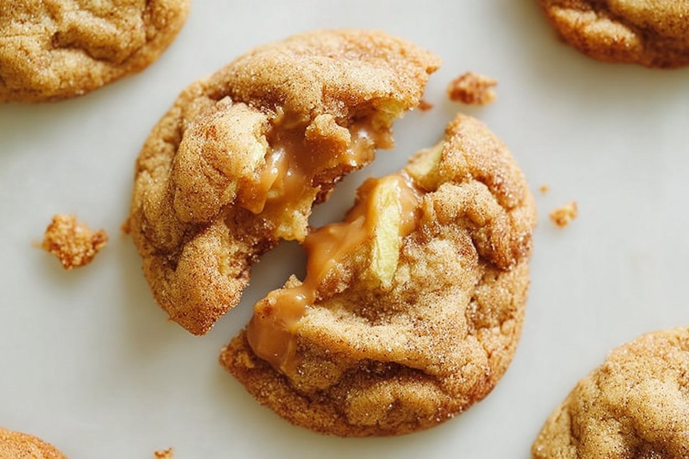 Caramel Apple Cookies