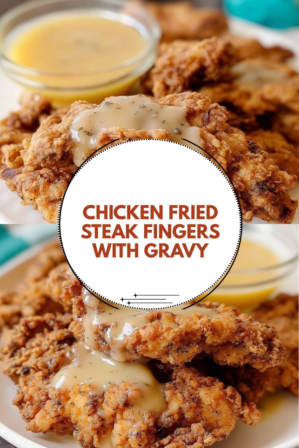 Chicken Fried Steak Fingers With Gravy
