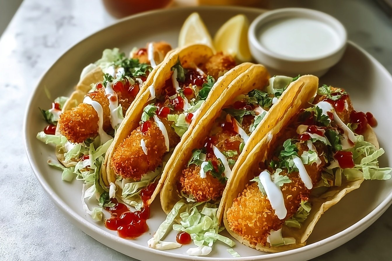 Crispy Fish Stick Tacos