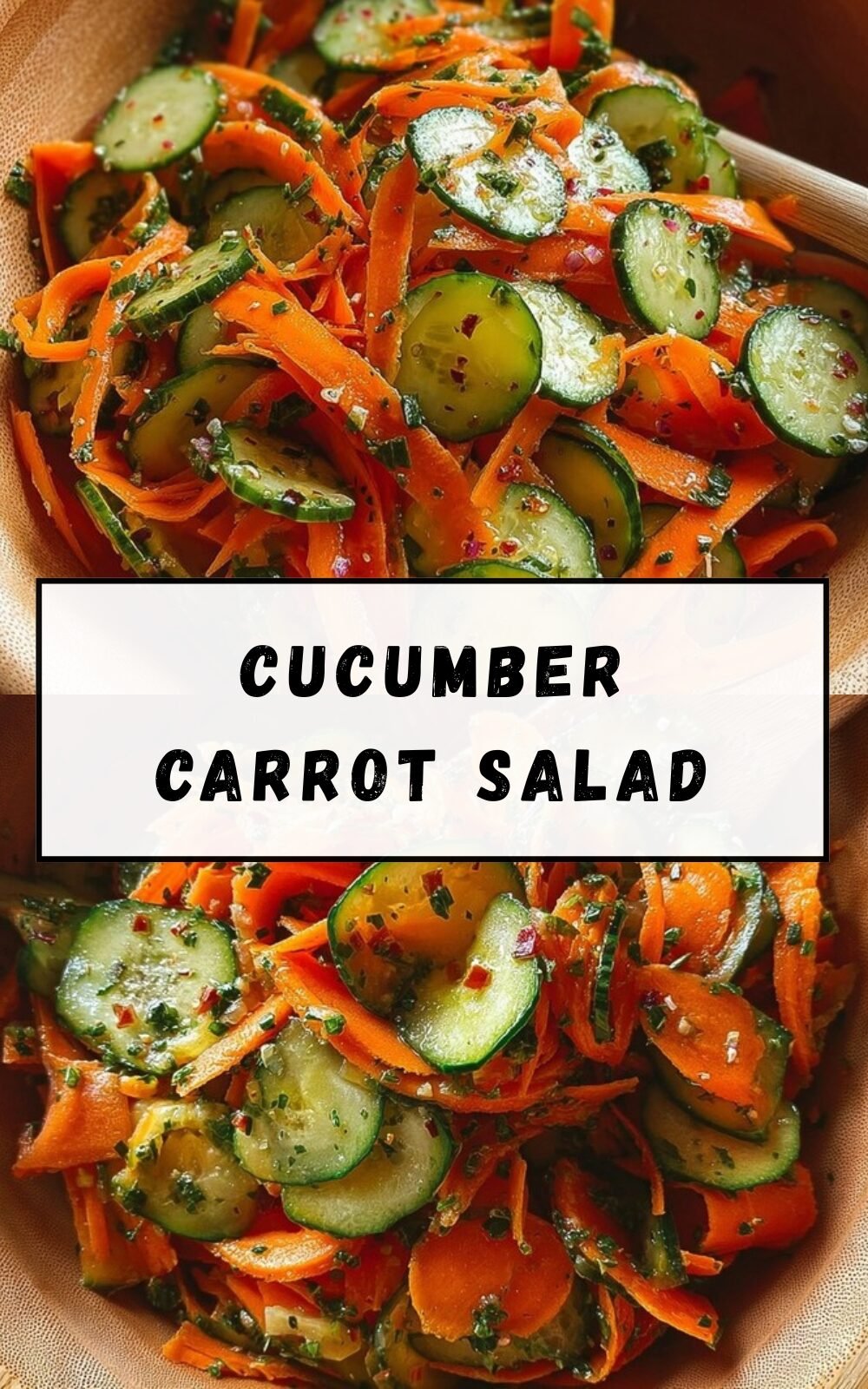 Cucumber Carrot Salad