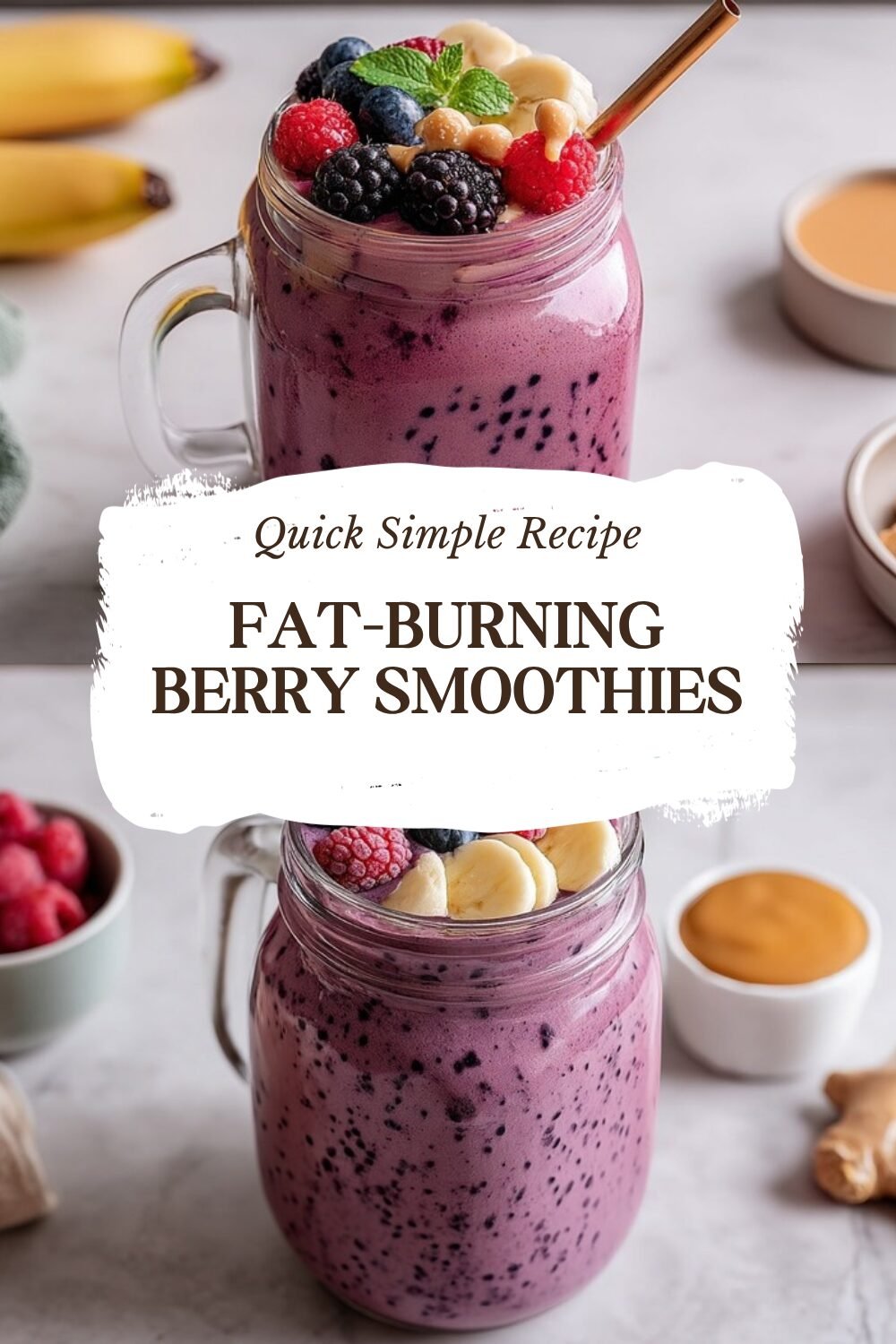 Fat-Burning Berry Smoothies