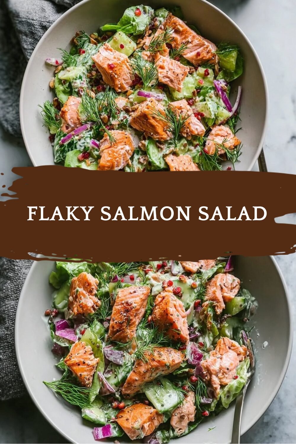 Flaky Salmon Salad