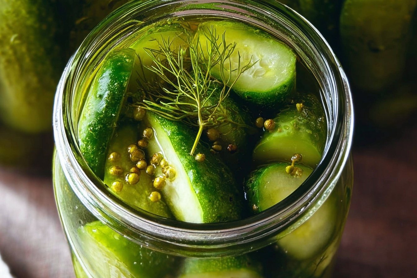 Half Sour Pickles Recipe For Crisp Crunchy Snacks