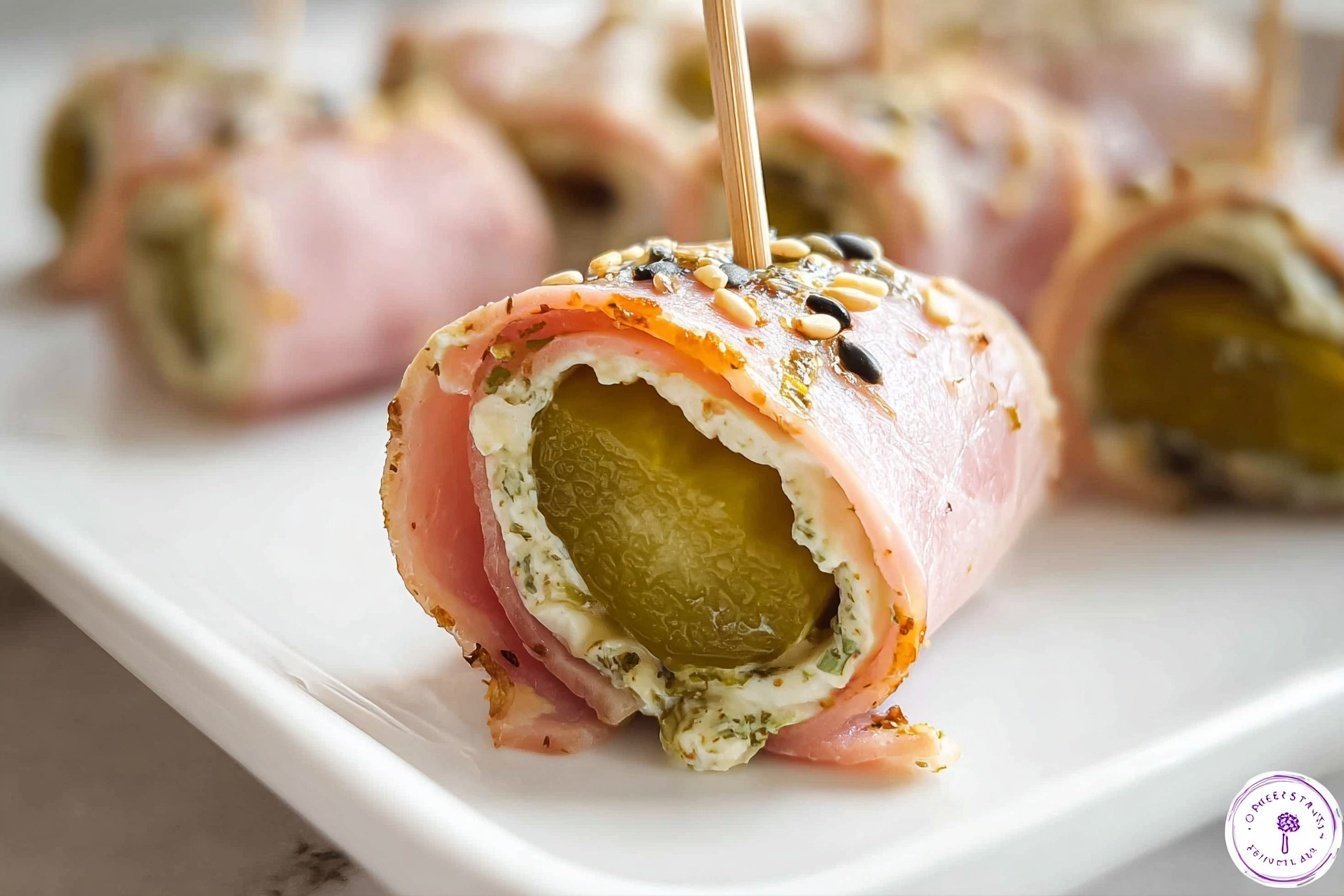 Ham Pickle Roll Ups