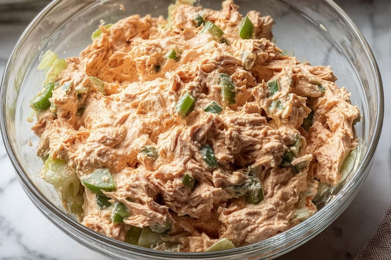High Protein Buffalo Tuna Salad
