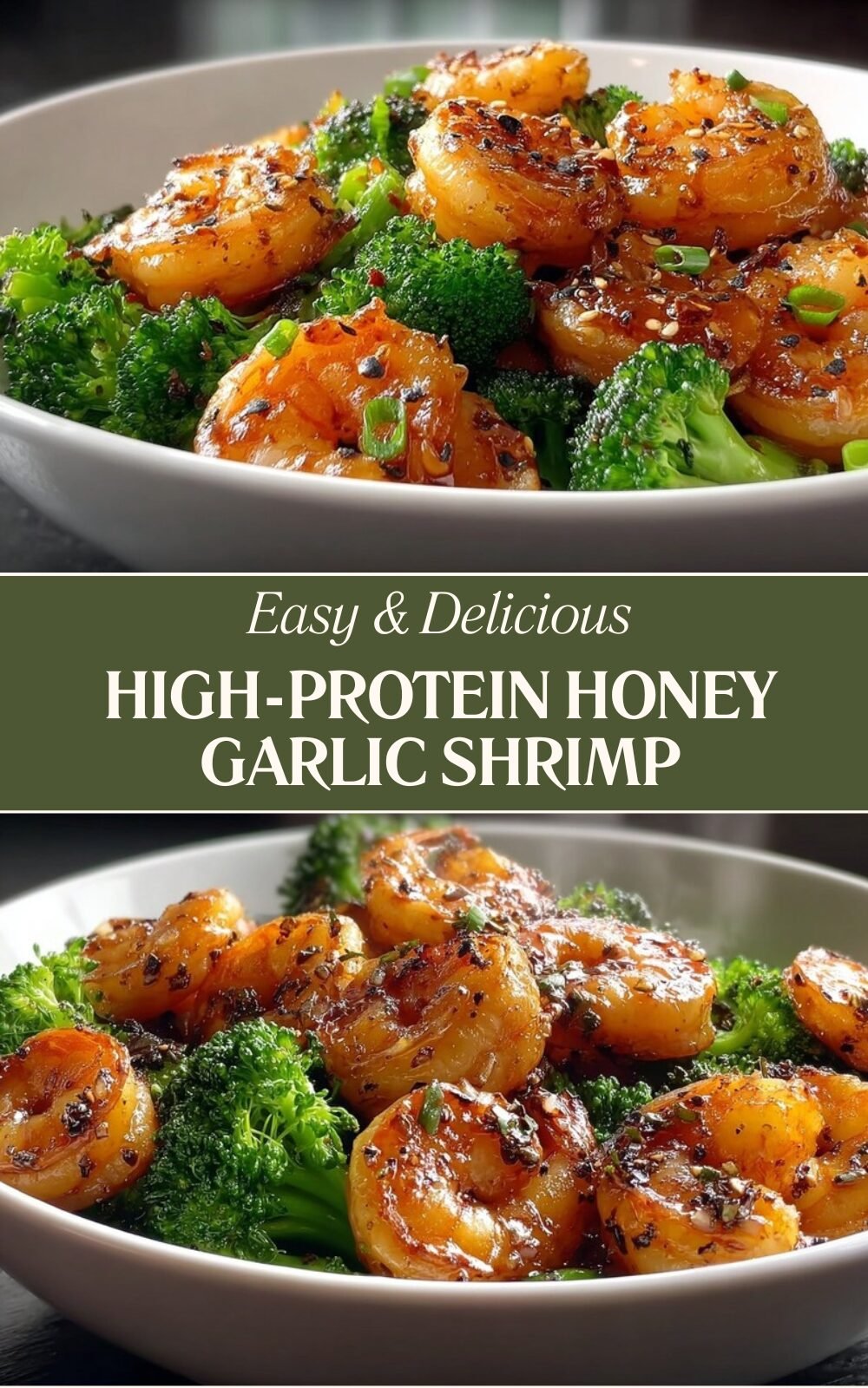 High-Protein Honey Garlic Shrimp