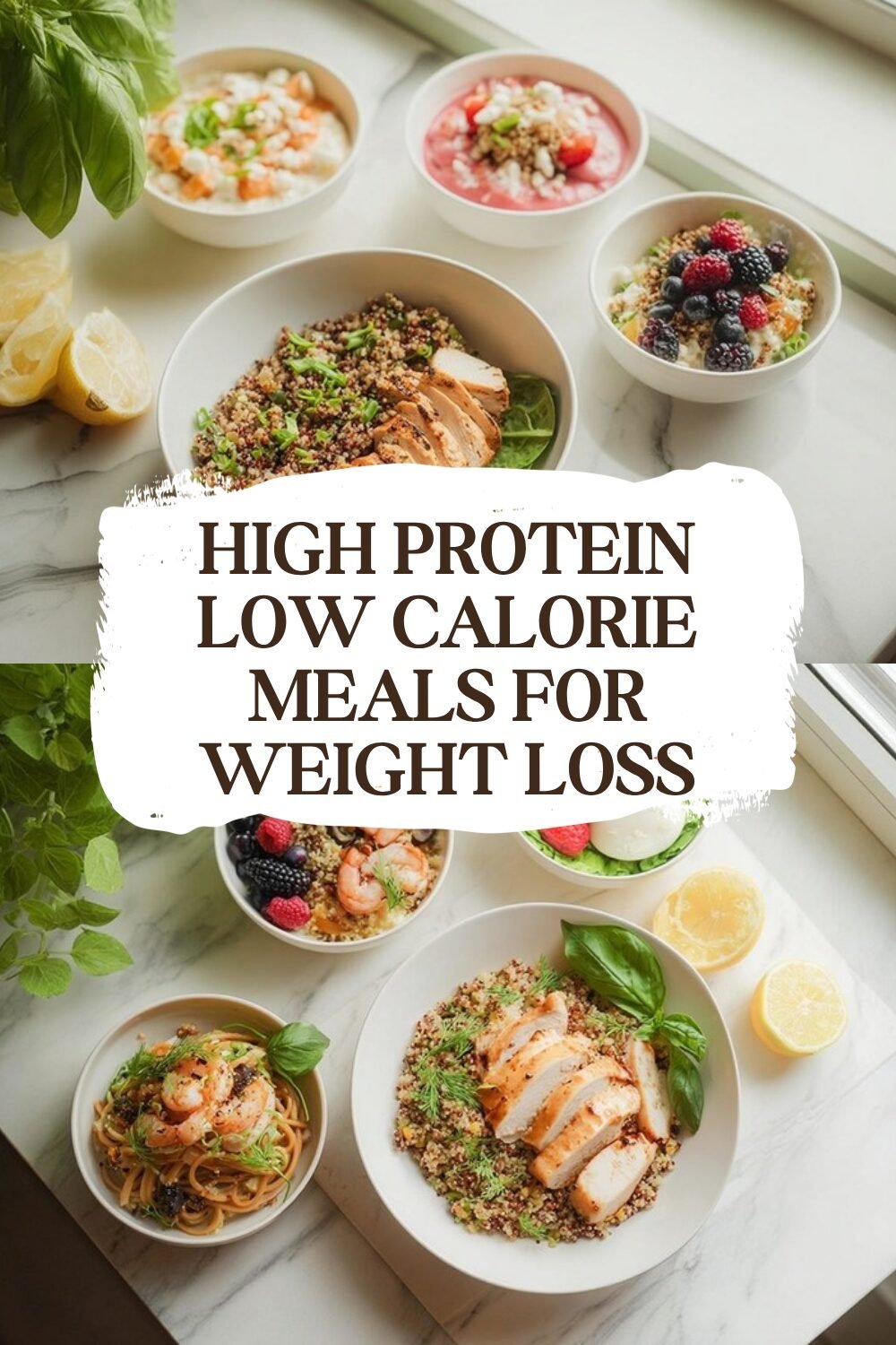 High Protein Low Calorie Meals For Weight Loss