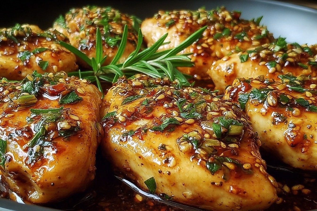 Honey Garlic Chicken Breasts