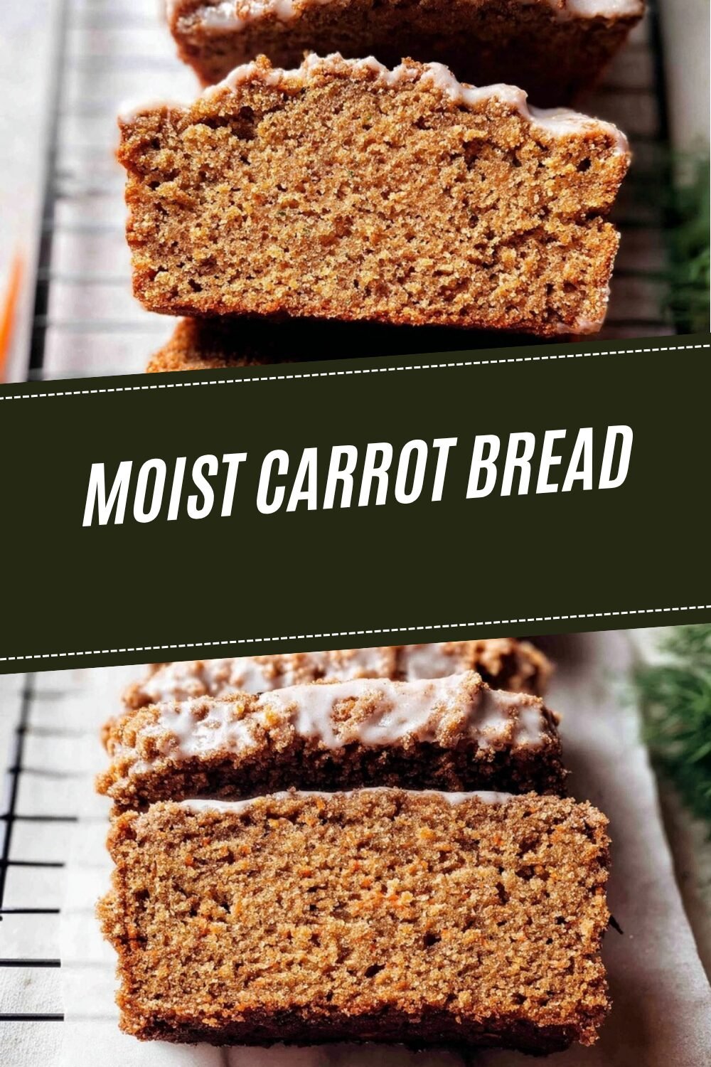 Moist Carrot Bread