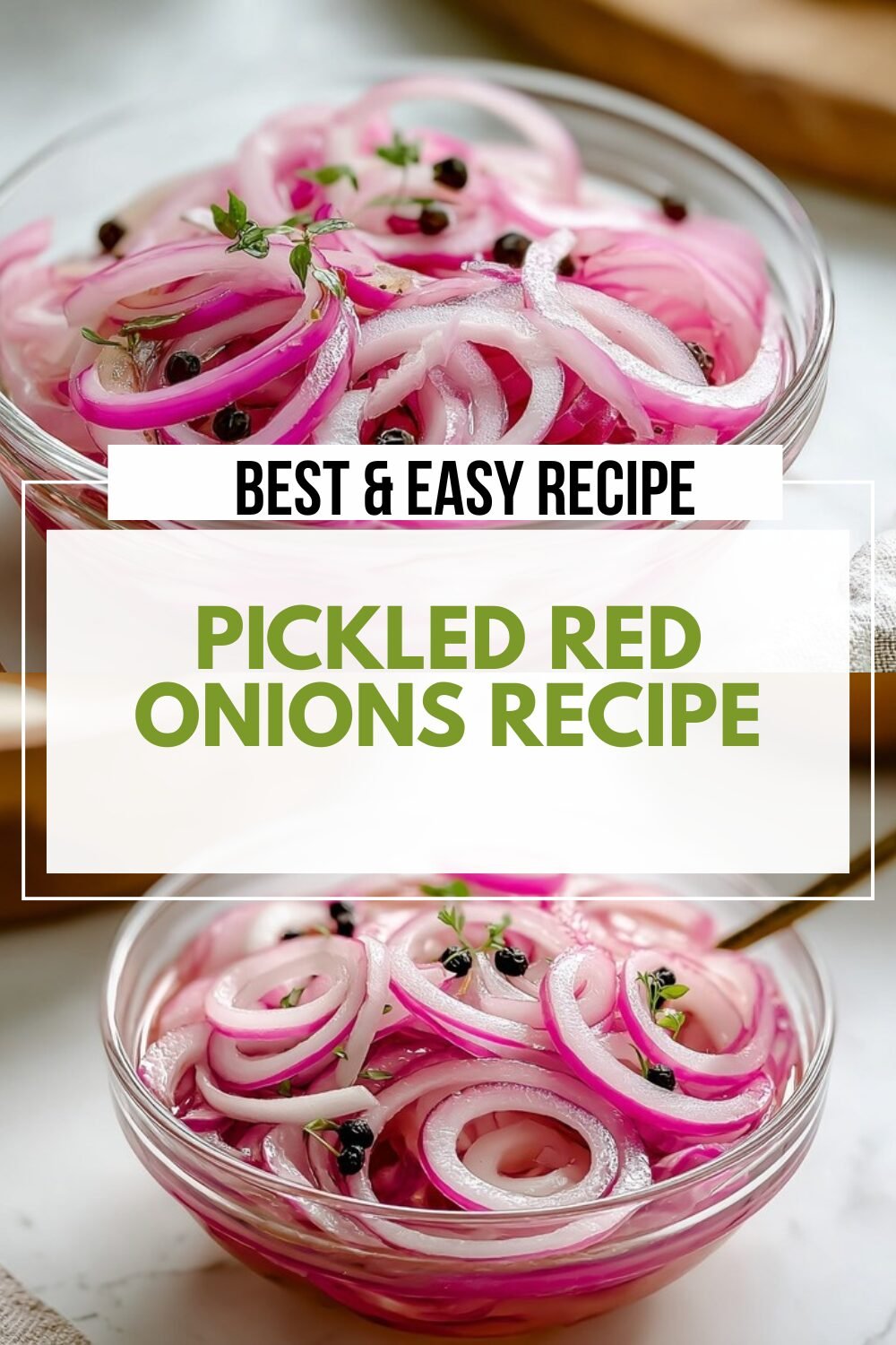 Pickled Red Onions Recipe