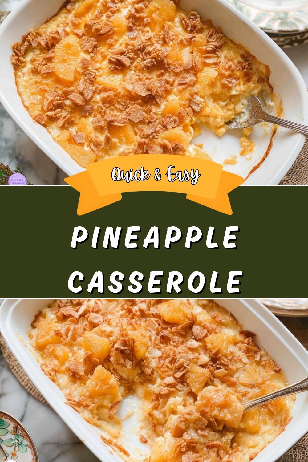 Pineapple Casserole