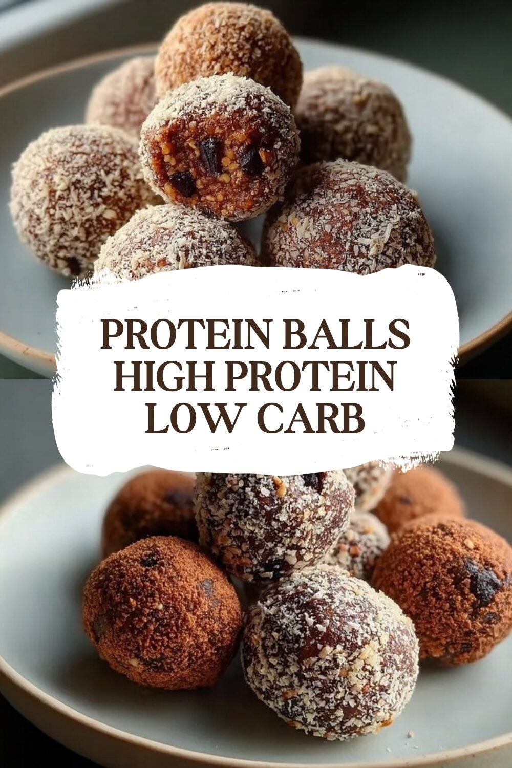 Protein Balls High Protein Low Carb