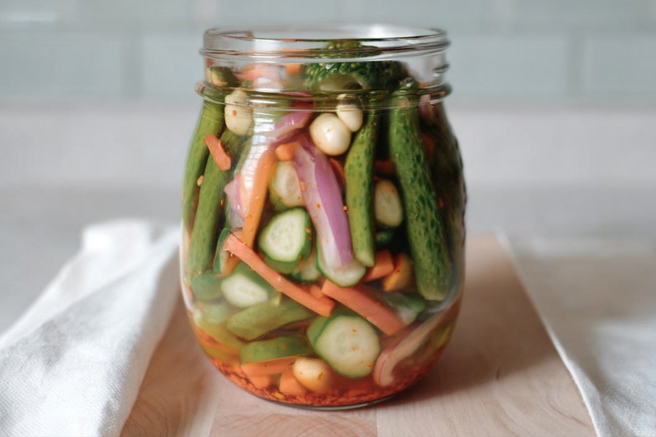 Quick Pickled Vegetables