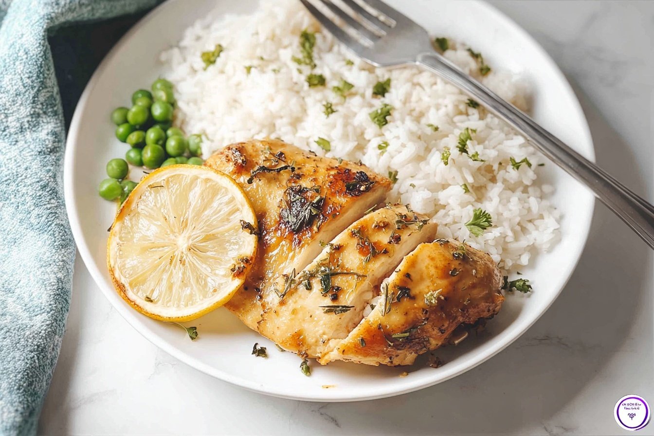 Slow Cooker Italian Lemon Chicken