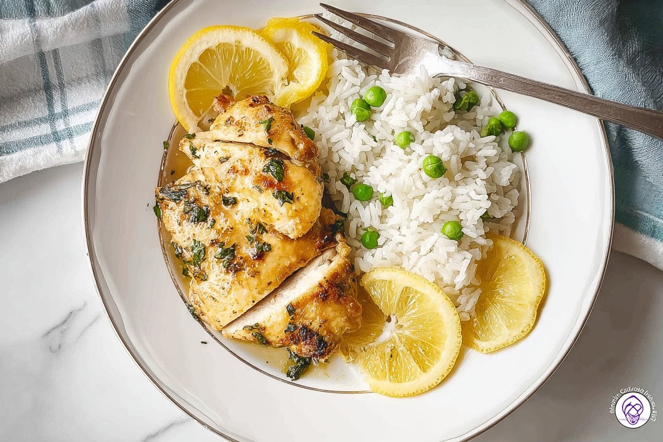 Slow Cooker Italian Lemon Chicken