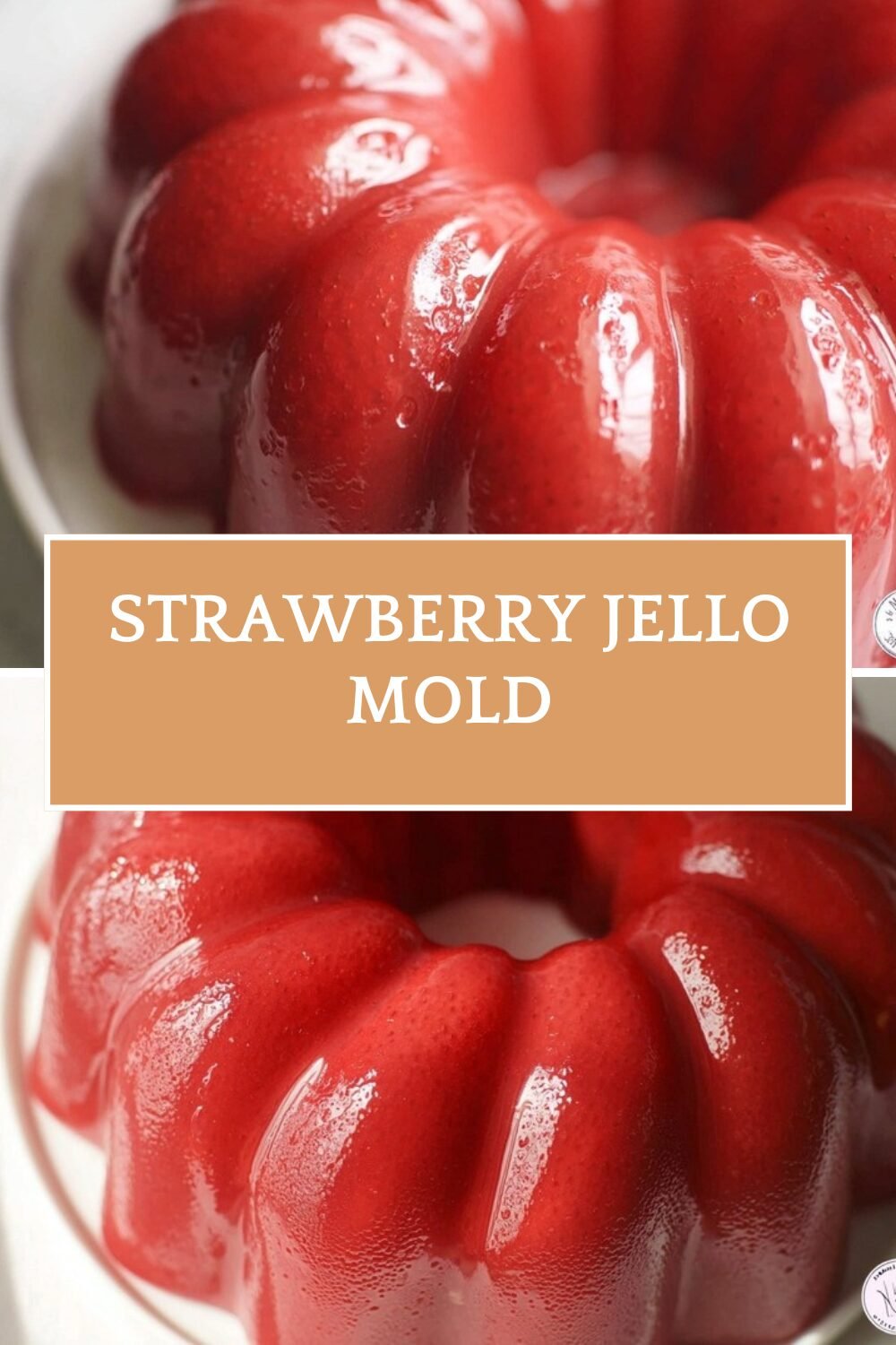 Strawberry Jello Mold