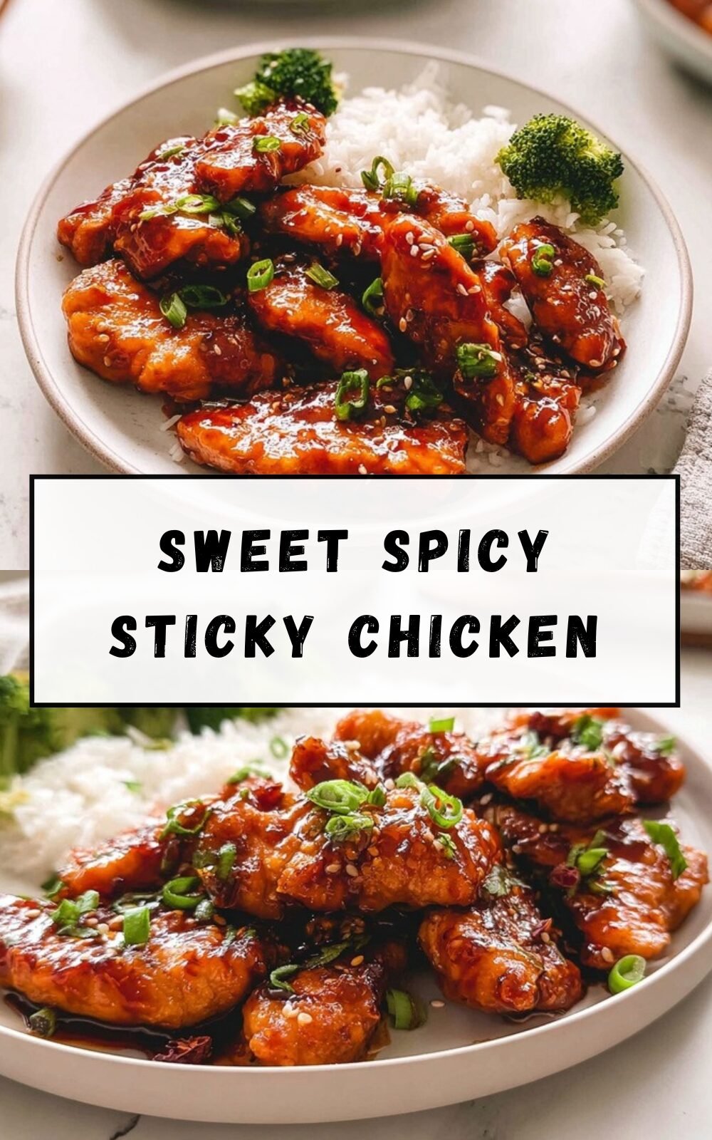 Sweet Spicy Sticky Chicken