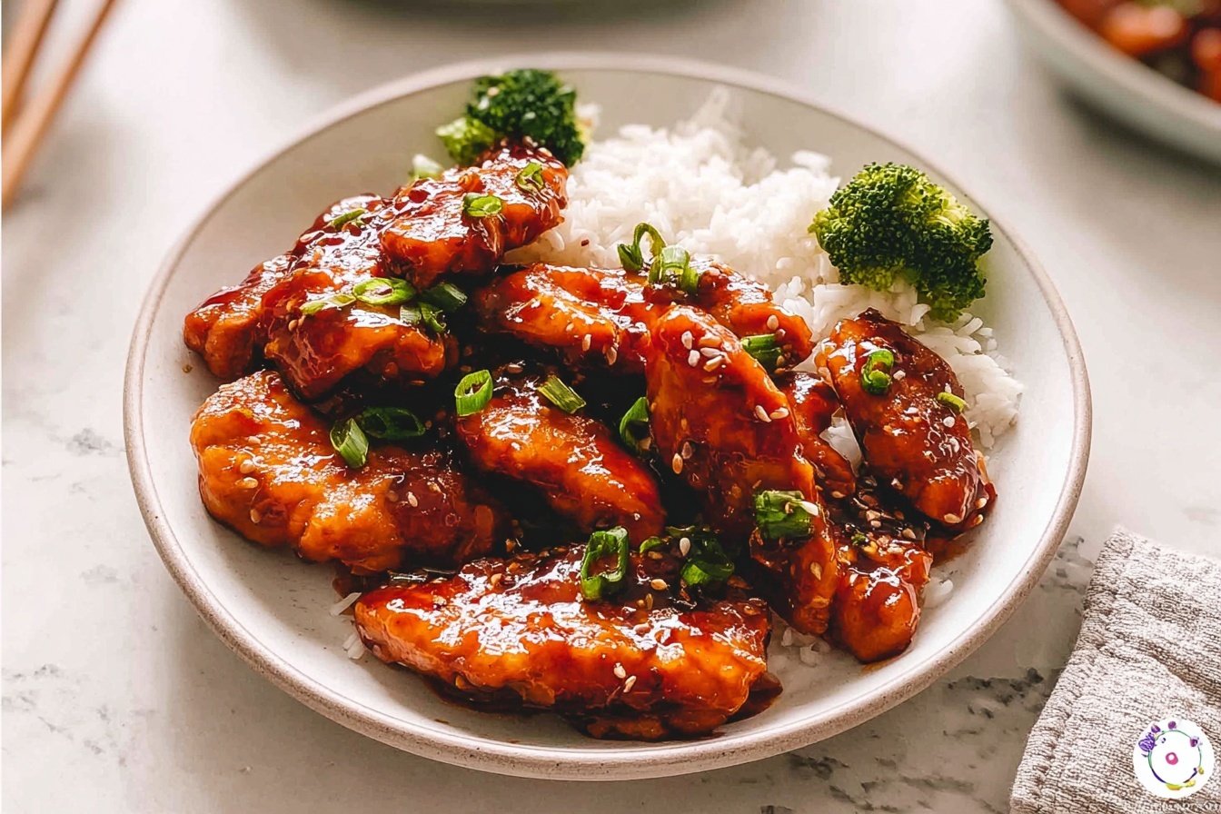 Sweet Spicy Sticky Chicken