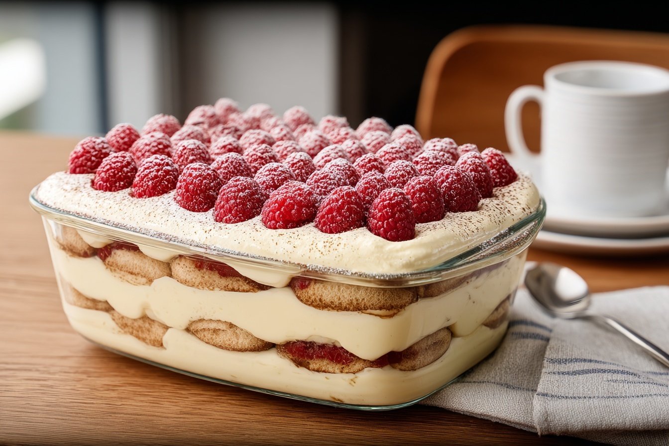 Tiramisu Framboise Et Mascarpone