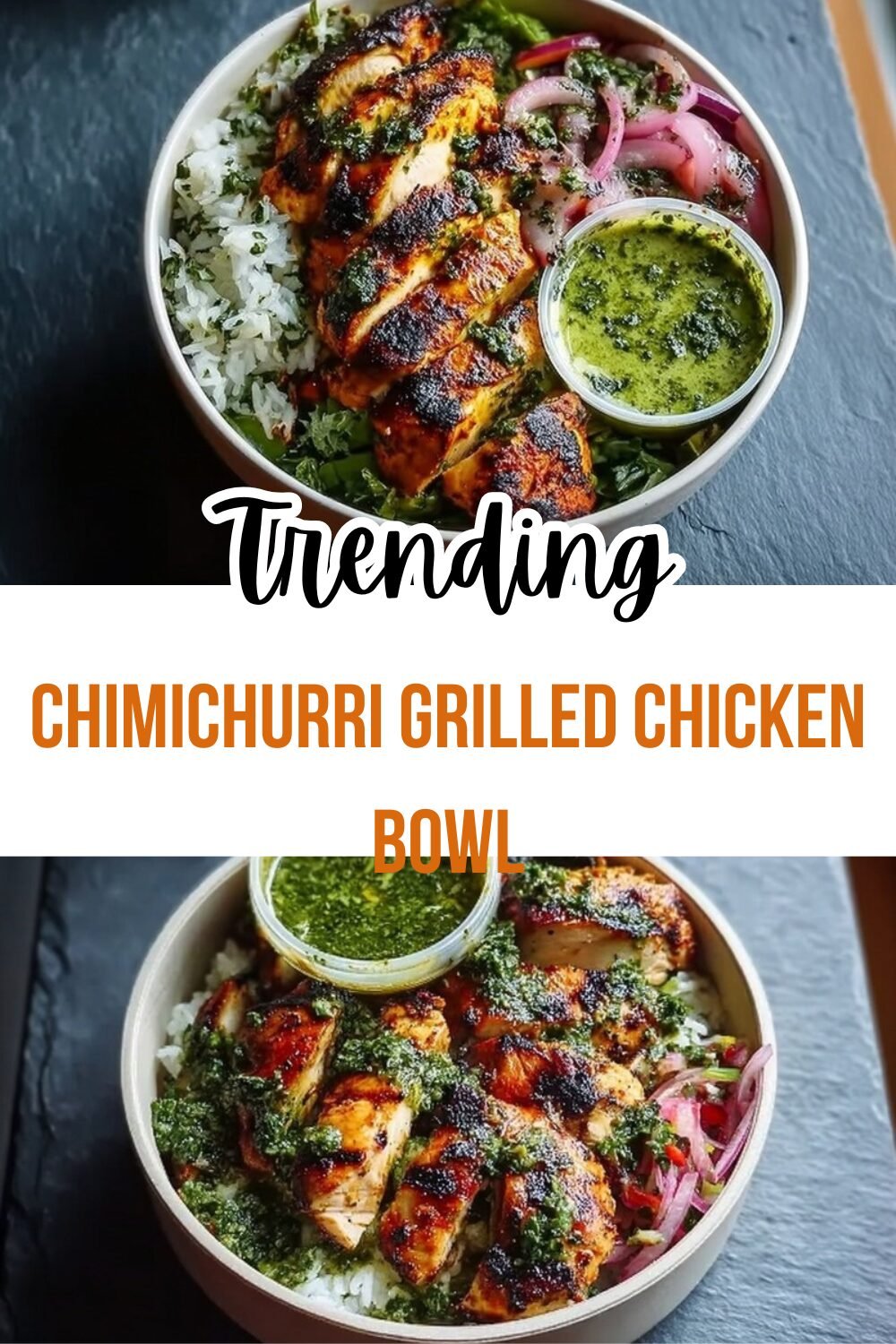 Chimichurri Grilled Chicken Bowl
