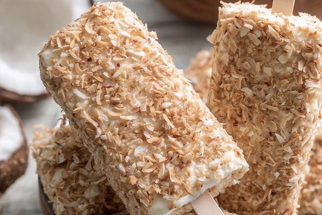 Creamy Coconut Popsicles