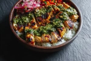Easy Chimichurri Grilled Chicken Bowl 31.png