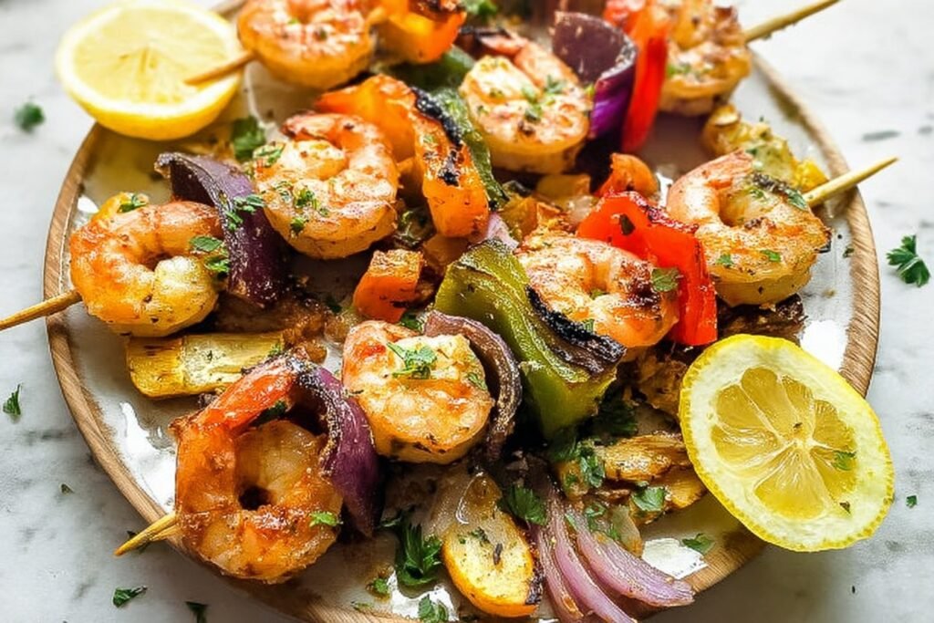Grilled Lemon Shrimp Skewers With Vegetables 70.png