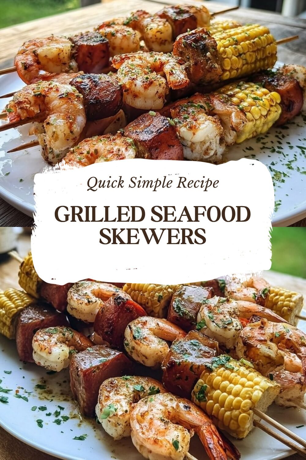 Grilled Seafood Skewers